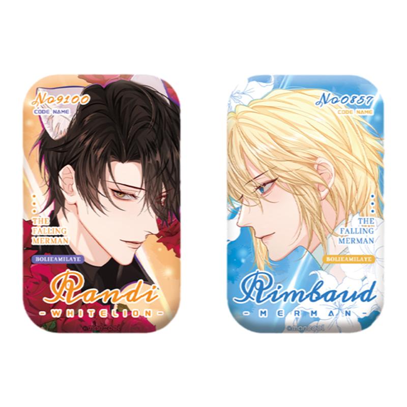 人鱼陷落白色情人节系列徽章