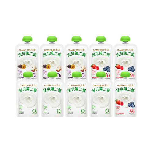 卡士酸奶宝贝第二餐85g*8袋