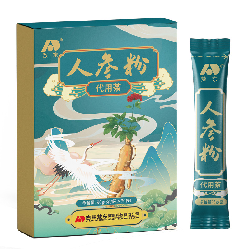 【实发2盒】敖东 人参粉 独立包装正宗富含人参皂甙生晒参白参粉