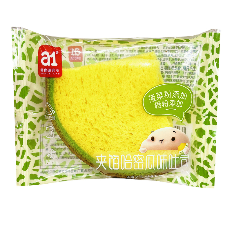 a1夹心吐司面包西瓜哈密瓜味整箱