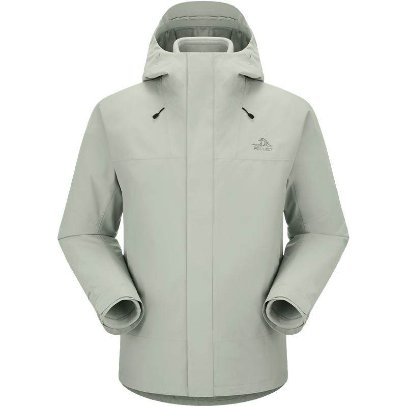 伯希和户外冲锋衣春季Teflon三合一硬壳防风防水登山外套男女同款