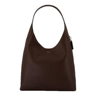 皮质 蔻驰 Brooklyn 棕色包袋 Coach