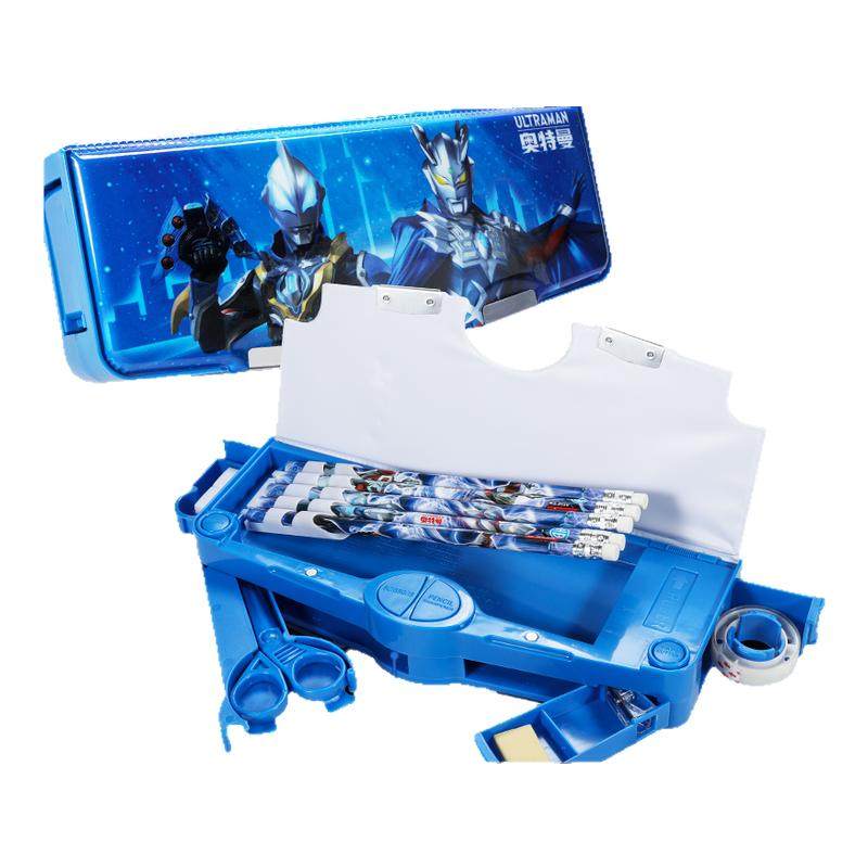 新款儿童奥特曼密码文具盒多功能铅笔盒卷笔机男孩炫酷新款小学生,玩具/童车/益智/积木/模型,文具盒,淘宝优惠券,粉丝福利购,淘宝优惠卷