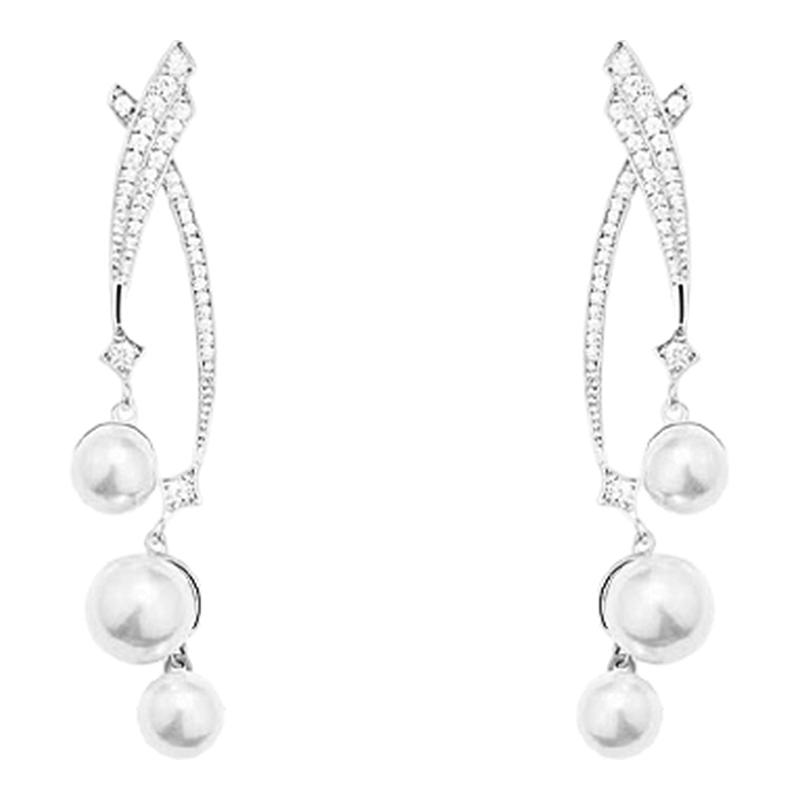 轻奢珍珠款耳夹高级感