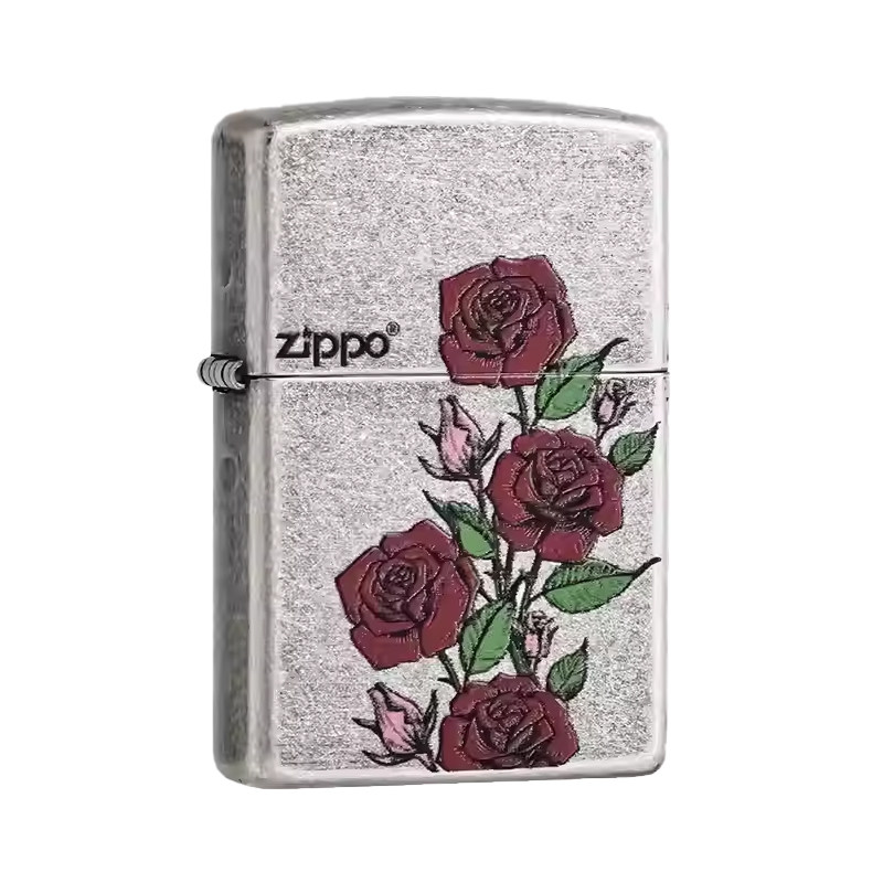 【自营】Zippo爱情系列防风煤油打火机古银复古玫瑰送男友礼物,ZIPPO/瑞士军刀/眼镜,ZIPPO/芝宝,淘宝优惠券,粉丝福利购,淘宝优惠卷