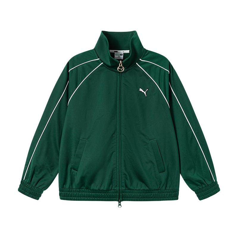PUMA彪马童装长袖外套新款秋装男童休闲时尚运动上衣儿童拉链开衫