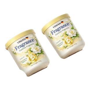 德国卧室栀子花空气清新剂清香除味固体香膏香薰净化室内持久留香