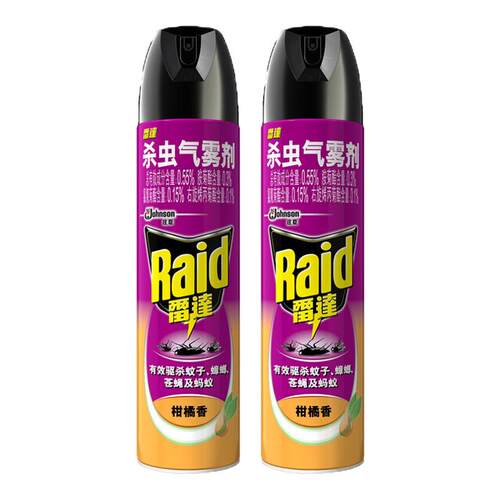 雷达柑橘味驱蚊蟑螂杀虫气雾剂