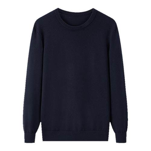 雅戈尔套头圆领羊毛衫