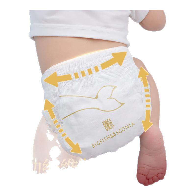 【试用60片】碧芭宝贝大鱼海棠经典装婴儿纸尿裤拉拉裤超薄训练裤,婴童尿裤,拉拉裤/学步裤/成长裤试用装,淘宝优惠券,粉丝福利购,淘宝优惠卷