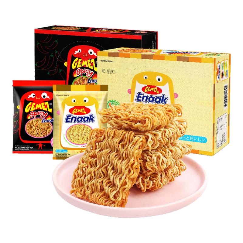 GEMEZ印尼进口enaak小鸡面干脆面整箱办公室解馋零食小吃休闲食品