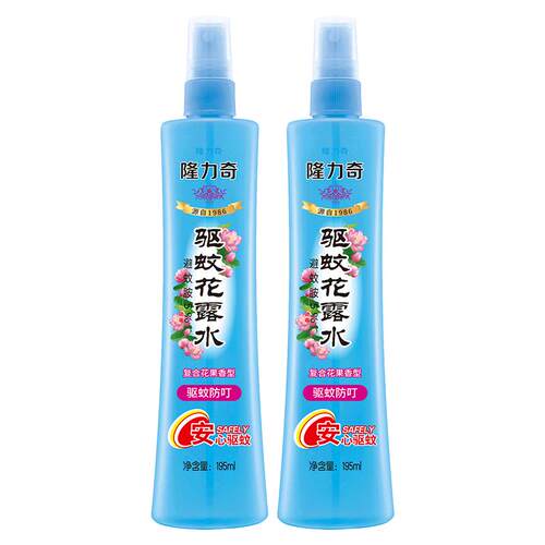 隆力奇驱蚊止痒花露水持久留香
