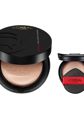 欧莱雅黑胖子气垫霜bb霜替换芯装遮瑕哑光轻垫霜粉底液女官方正品