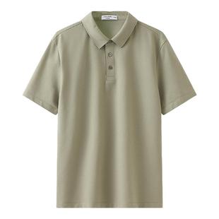 男2025夏季 POLO衫 利郎青年商务短袖 休闲短tQ5XTX106 休闲简约