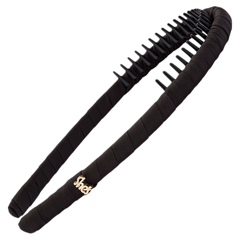 shes茜子简约百搭带齿发箍