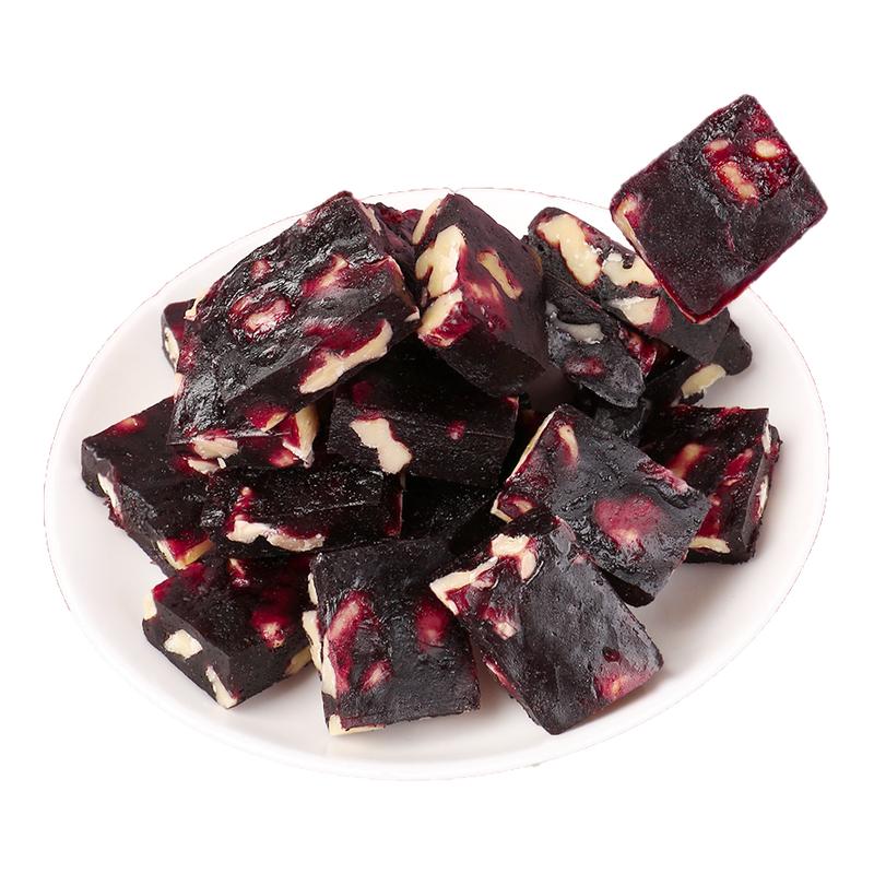 五黑桑葚核桃糕黑桑葚黑枸杞核桃南枣糕点心无糖精食品健康代餐