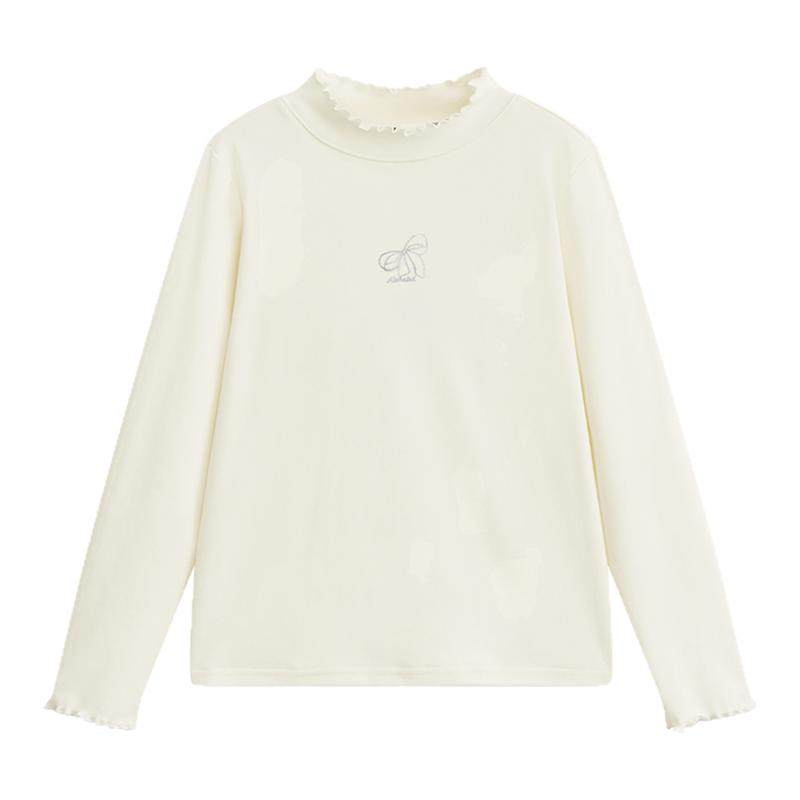 25秋冬新款女童长袖打底长袖T恤