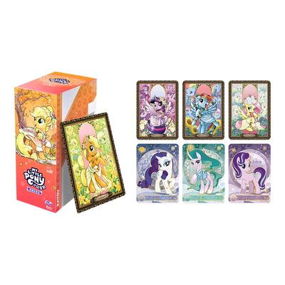 辉月包第七弹卡游小马宝莉卡片一整盒辉月黑背CR卡UR公主卡册玩具