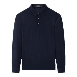 【抗菌+抗静电】雅戈尔秋冬季男士可机洗羊毛长袖翻领保暖POLO衫