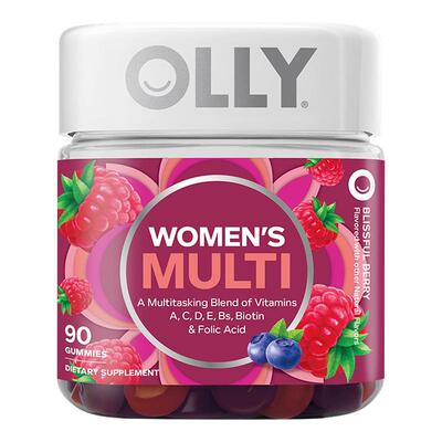 【百亿补贴】OLLY女性复合维生素软糖女士内服护发生物素软糖70粒