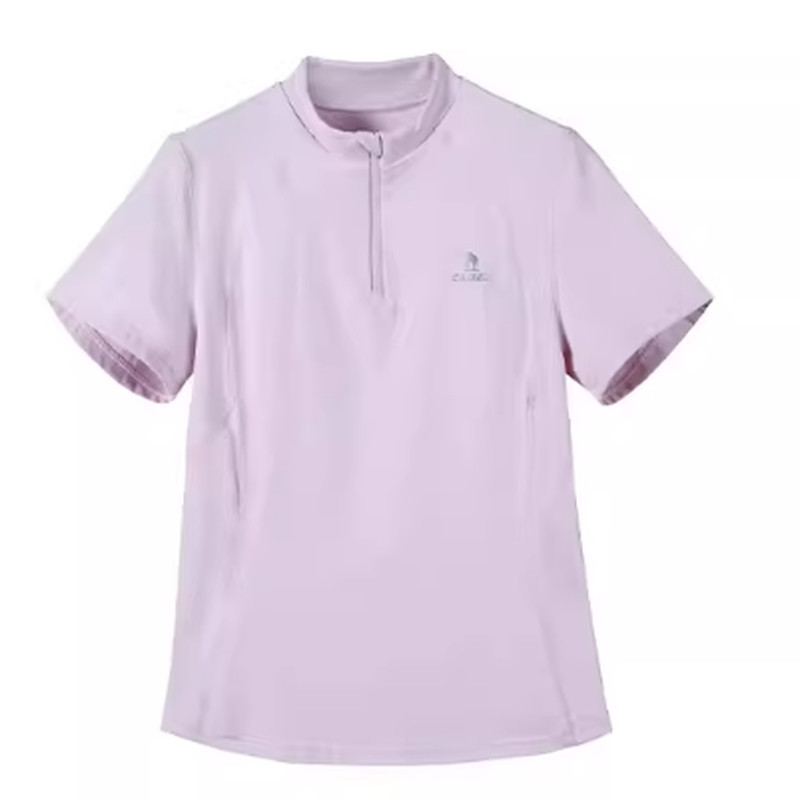 骆驼速干T恤女 夏季防晒短袖健身羽毛球网球瑜伽运动训练跑步上衣