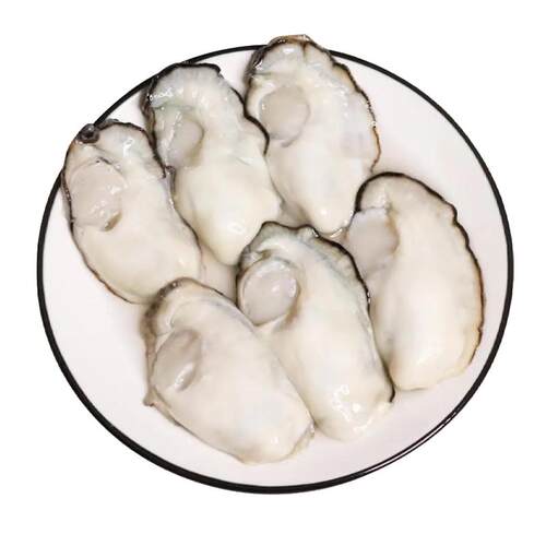现剥精品生蚝!次日达鲜活现剥