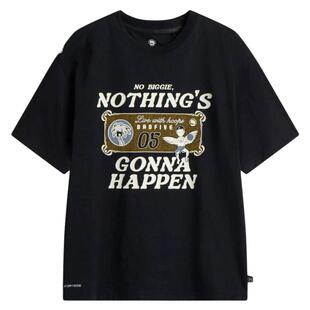 AHSV213 李宁夏男子反伍运动冰感舒适宽松透气休闲短袖 T恤文化衫