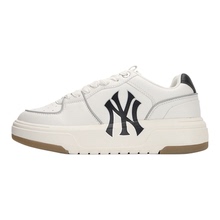MLB官方正品学长鞋男鞋女鞋25新款运动鞋NY标低帮板鞋厚底休闲鞋