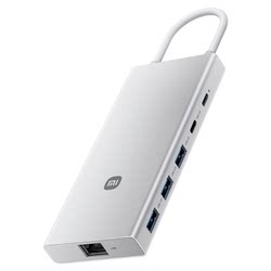 Xiaomi Type-C 10-in-1 도킹크 스플리터 다기능 어댑터 어댑터 팽창 도크 기가비트 네트워크 포트
