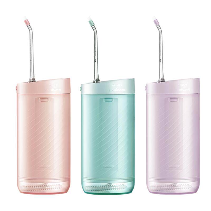 飞利浦冲牙器电动水牙线家用洗牙器HX3331便捷成人牙齿清洁小净瓶