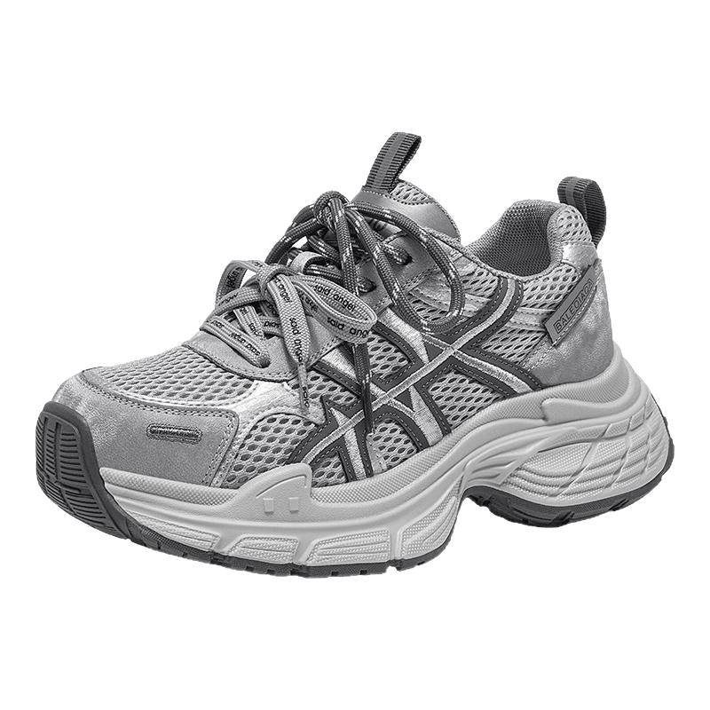 戈美其时尚百搭老爹鞋女2026年春季新款小个子厚底增高休闲运动鞋,女鞋,老爹鞋,淘宝优惠券,粉丝福利购,淘宝优惠卷