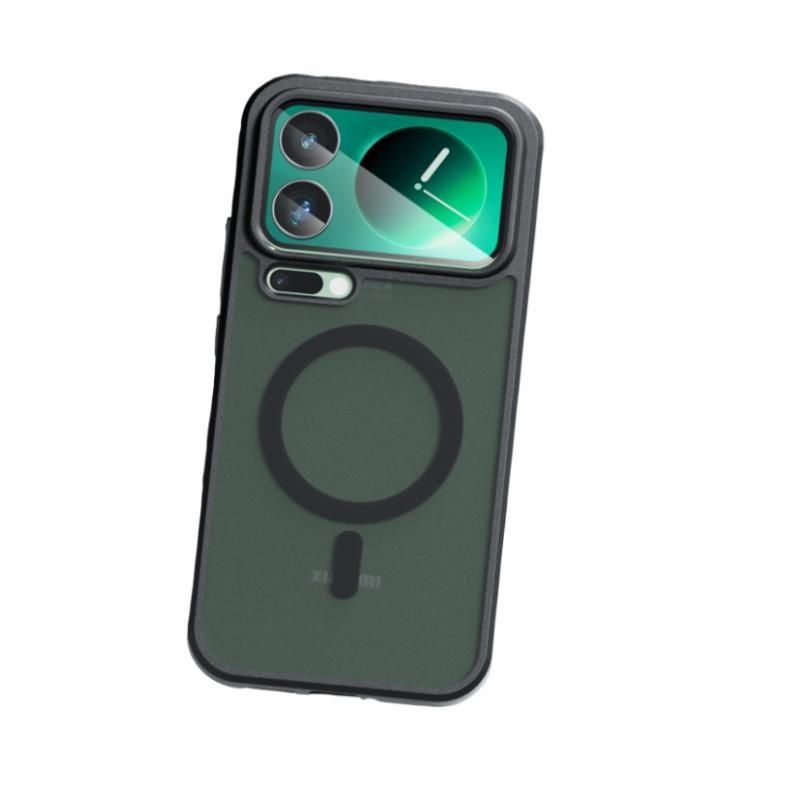 磁吸亲肤磨砂适用小米17promax手机壳新款15SPRO保护套高级感14ultra全包防摔硅胶13T男女K80软气囊note透明+