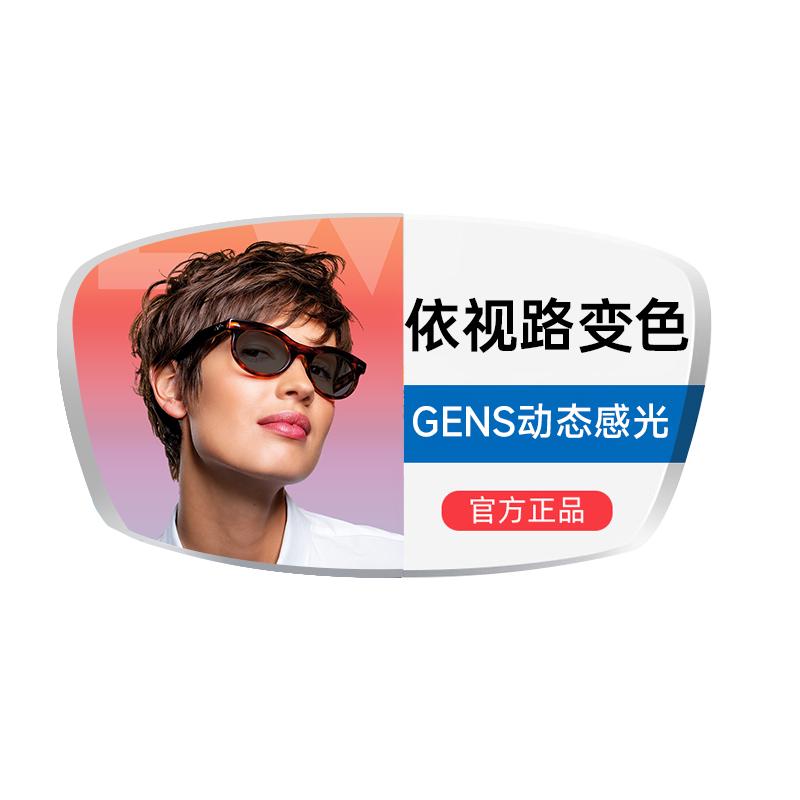 依视路全新全视线变色镜片