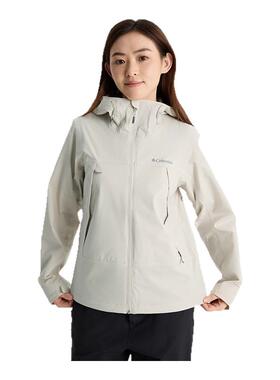 Columbia哥伦比亚户外2026春夏新品女子防水冲锋衣徒步外套WR6318