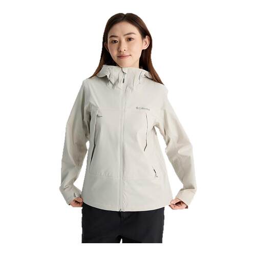 Columbia哥伦比亚户外2026春夏新品女子防水冲锋衣徒步外套WR6318