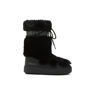 Moon Boot2025秋冬新款男女同款不分左右黑色LTRACK高筒雪地靴