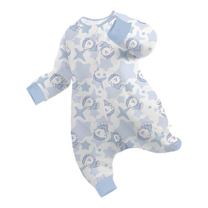 ibaby×outlast太空舱恒温纱布儿童睡袋春夏宝宝防踢被四季通用
