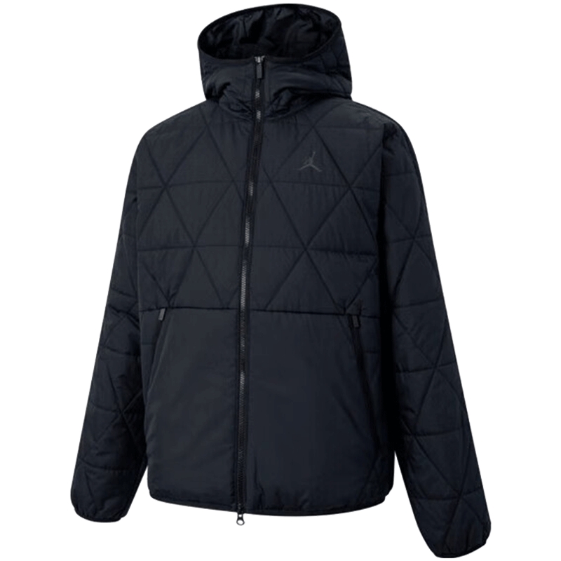 优购NIKE耐克男子J TF SPRT STMT MDWT JKT薄运动棉服FZ3163-010