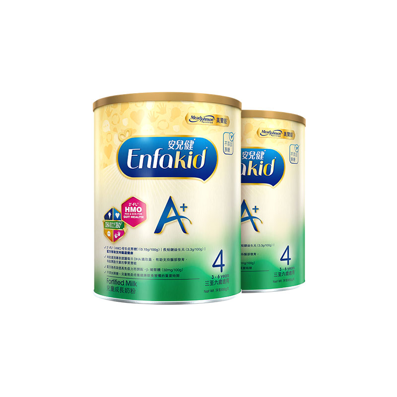 【自营】美赞臣原装进口港版安儿健婴幼儿配方奶粉4段850g*2罐