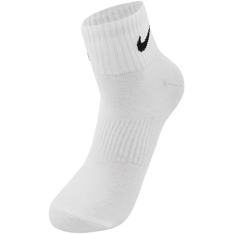 Nike耐克男女袜2026新款训练运动健身透气中筒袜3双装SX4706-101