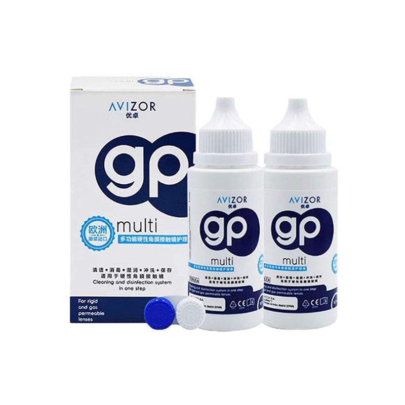 AVIZOR优卓gp护理液120ml硬性角膜塑形镜ok镜多功能免洗清洁xh