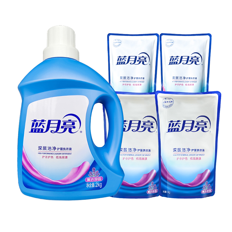 蓝月亮深层洁净护理洗衣液