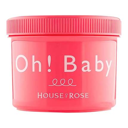oh baby身体磨砂膏去角质养肤细腻嫩白女鸡皮清洁改善粗糙正品