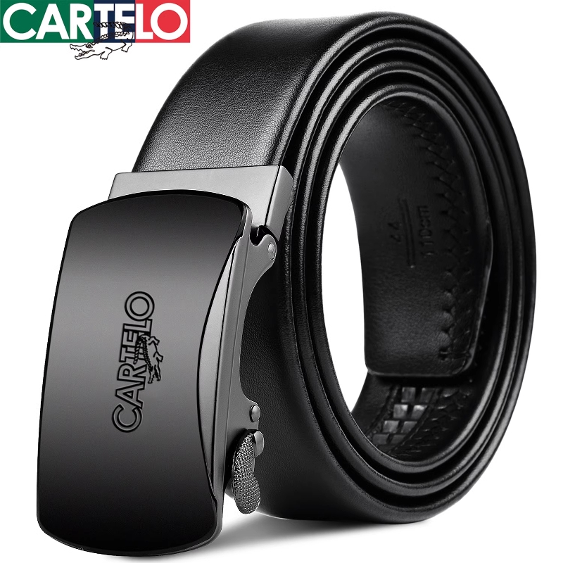 鳄鱼男士内扣皮带内穿男式