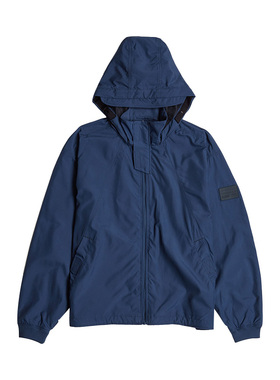 G-STAR RAW男士春秋蓝色百搭耐穿收腰轻质百搭运动潮夹克D25382