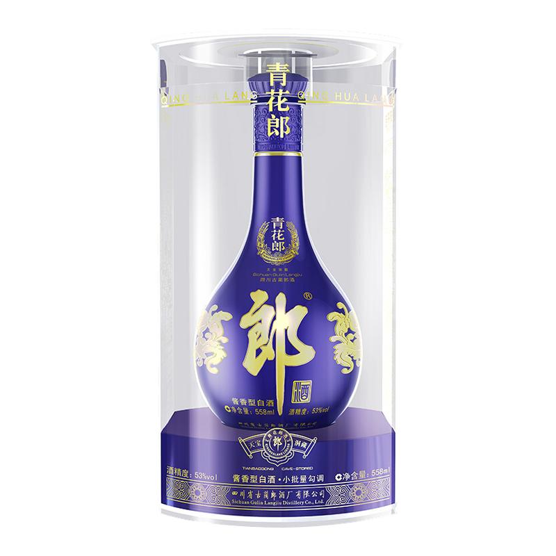 青花郎酒酱香型白酒558ML