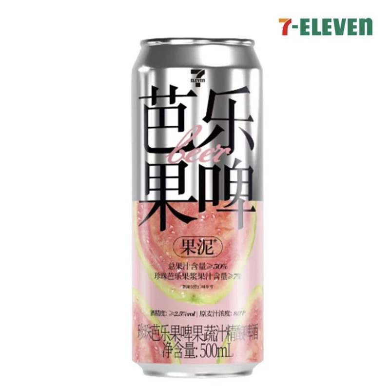 711果子熟了精酿啤酒芭乐杏桃味500ml罐果泥微醺女士低度果啤果酒