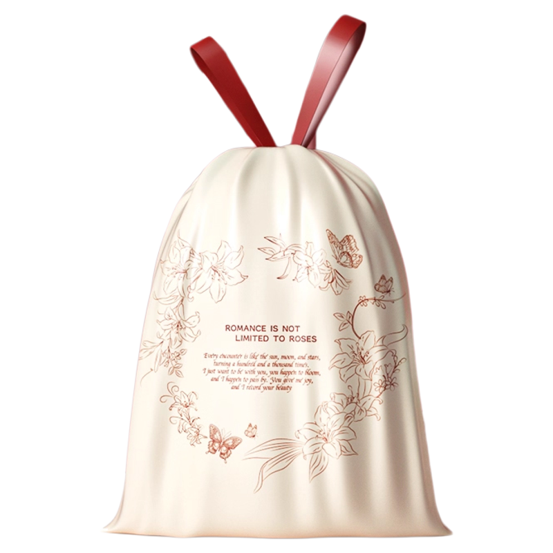 百合花垃圾袋家用加厚手提式