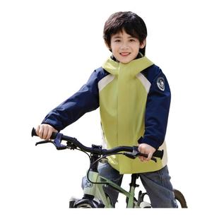 骆驼儿童三合一冲锋衣春季2026新款亲子装连帽男女童防风防水外套