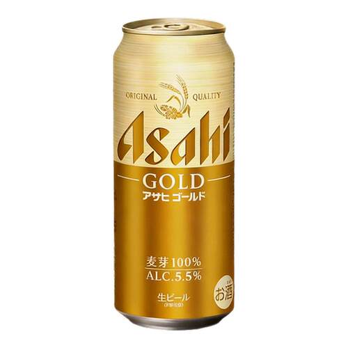 【26.4产】 朝日黄金生啤酒限定包装朝日GOLD生啤日本进口啤酒